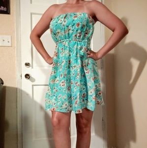 Floral print dress